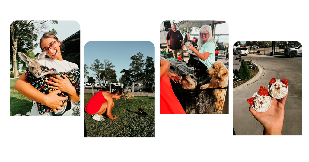 Pets welcomed at The Regatta on Grand a pet-friendly RV resort on Grand Lake.