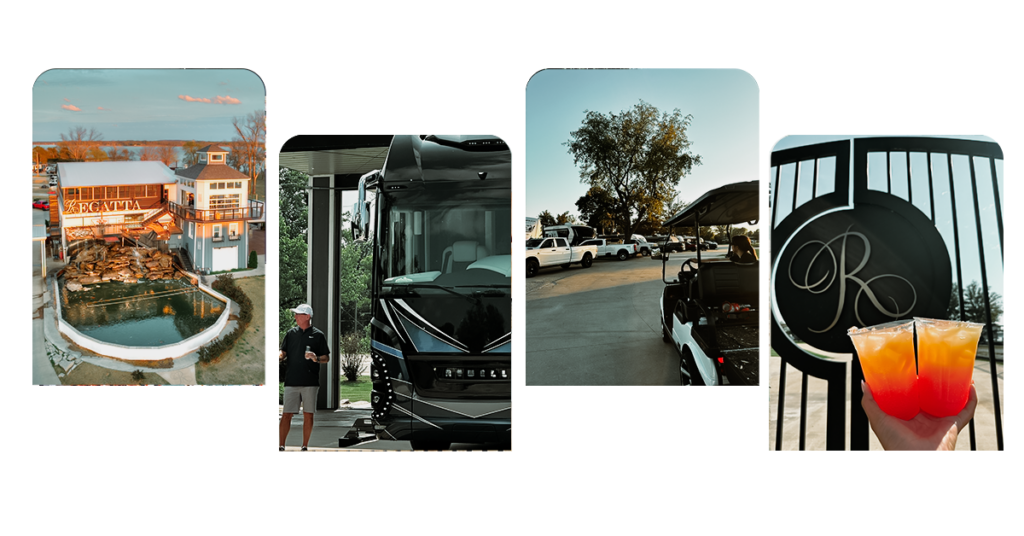 Check in at The Regatta on Grand Luxury RV Resort with Concierge Service